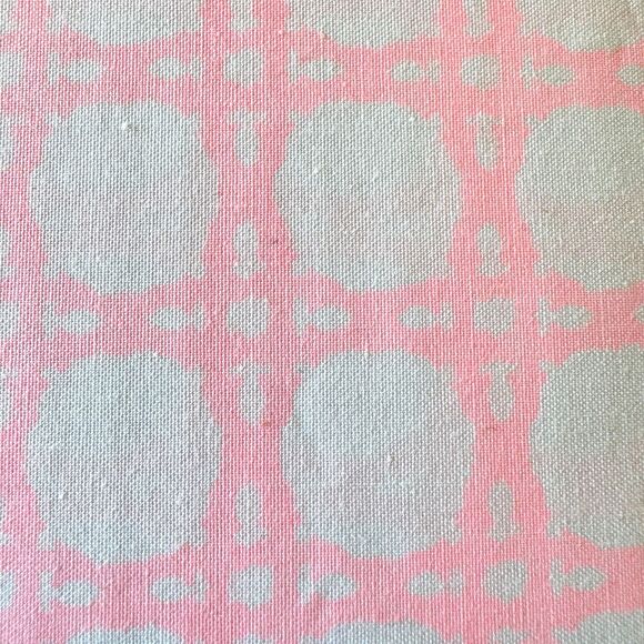 Pottery Barn Kids Lilly Pulitzer Coral Reef Tint Caning Fitted Crib Sheet NEW - Picture 4 of 7